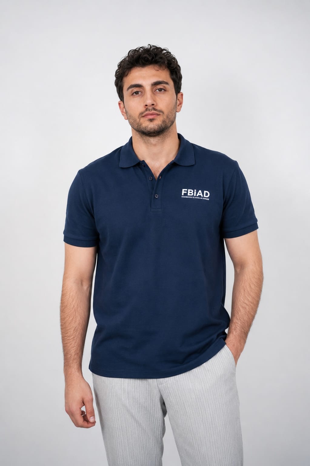 FBİAD Erkek Polo Yaka Tişört